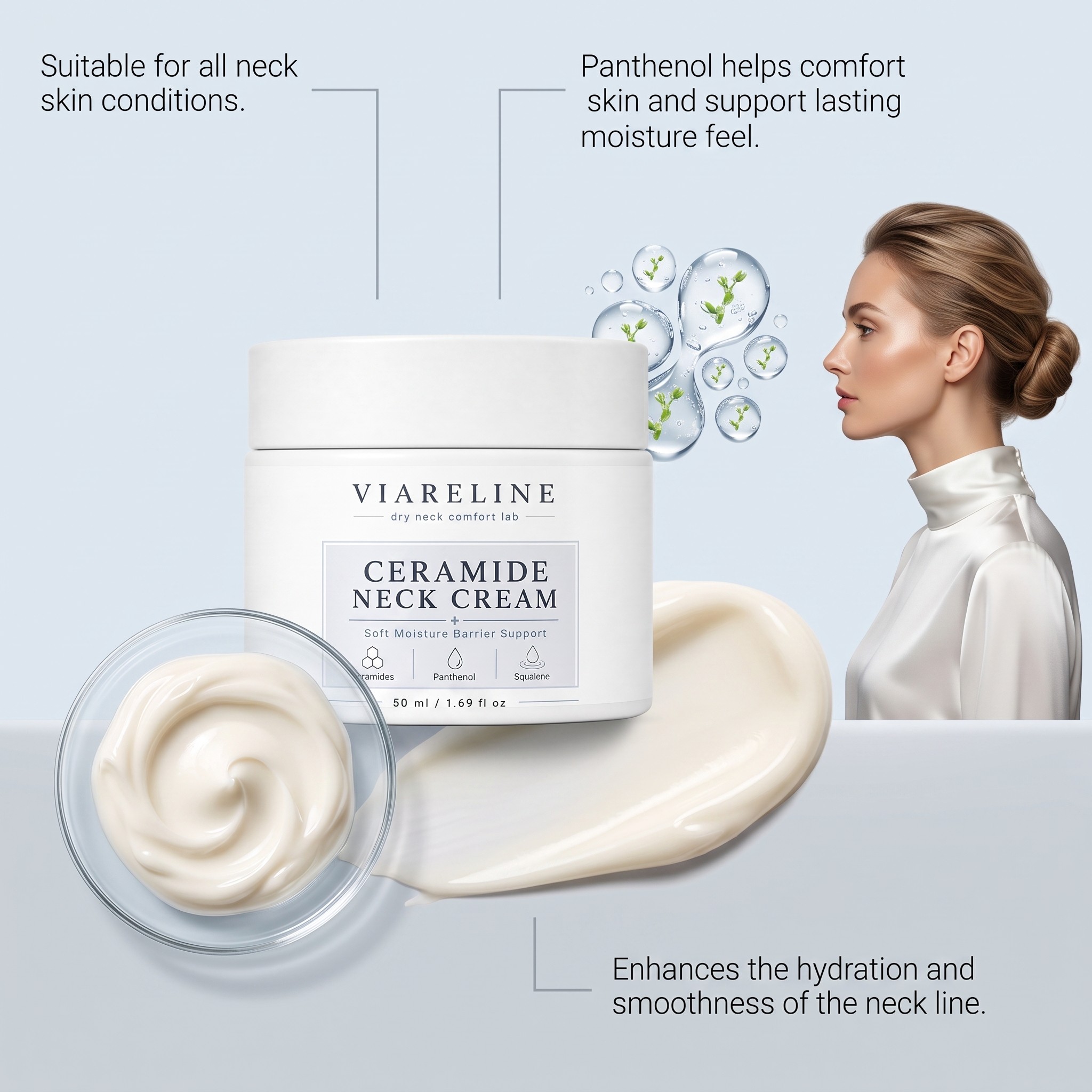 Ceramide Nekcrème voor de gevo - Ceramide Complex Cream recensie en prijs